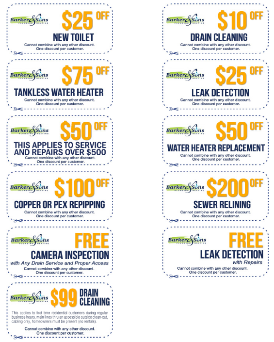 How to Save on Plumbing Services For The Holidays Barker and Sons