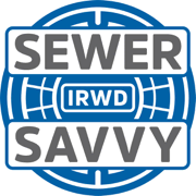 IRWD Sewer Savvy logo