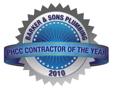 PHCC Contractor of the Year 2010 badge