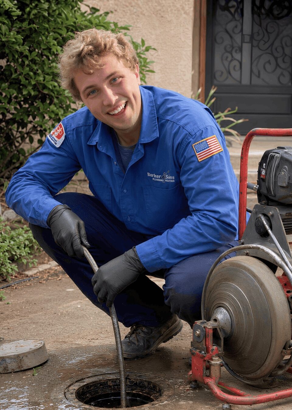 Drain cleaning and rooter services in Orange County, CA with Barker & Sons